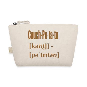 couch potato - Bio-Täschchen - Natur - Vorne