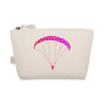 Paragliding Women Paraglider Paraglider Paraglider - Organic Pouch - nature - Front