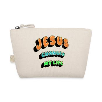 Jésus a changé ma vie - Trousse biologique - nature - Devant