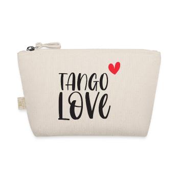 Tango Love! Danseur danse danse couple cadeau - Trousse biologique - nature - Devant