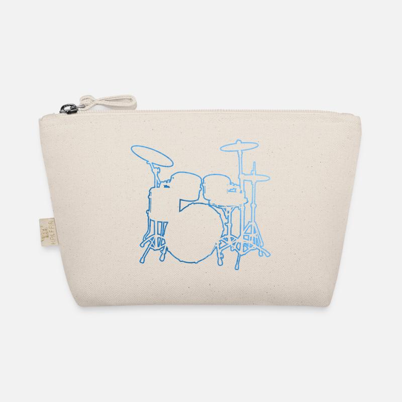 Schlagzeugspielen Schlagzeuger Drum Kit Bio-Täschchen