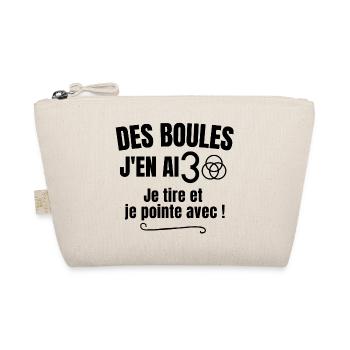 pétanque, bouliste, joueur de pétanque - Trousse biologique - nature - Devant