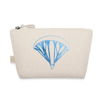 Gleitschirm Paraglider Herren Paragleiten - Bio-Täschchen - Natur - Vorne