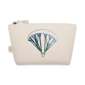 Paragleiter Damen Paragliding Herren Gleitschirm - Bio-Täschchen - Natur - Vorne