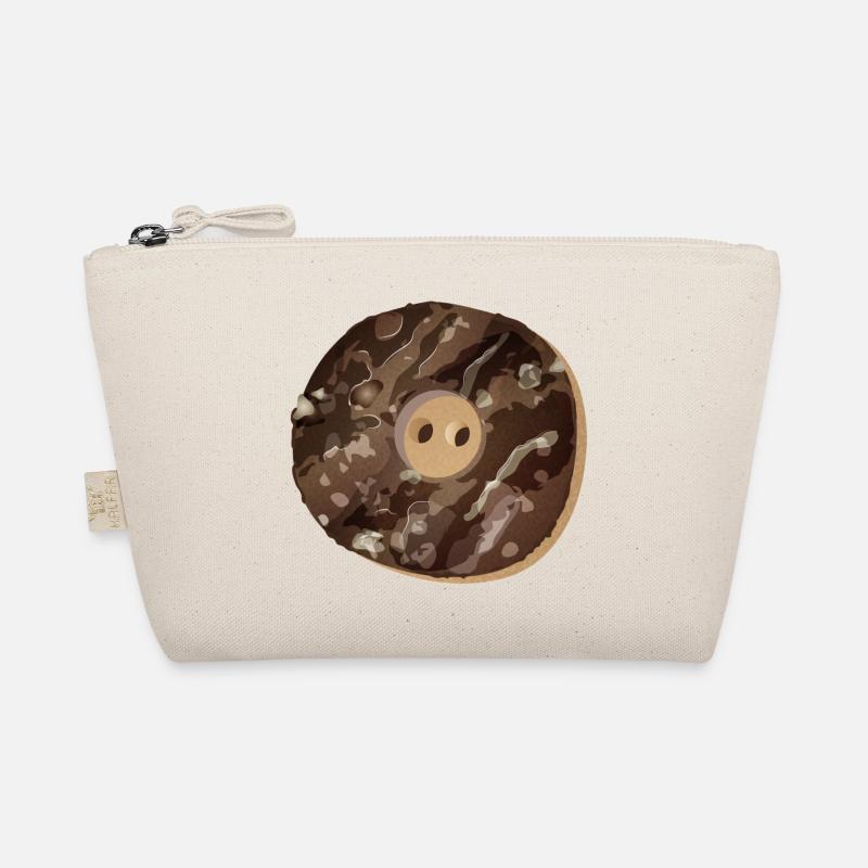 rustic button in staghorn look Organic Pouch