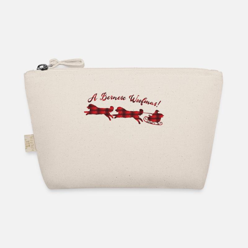 Bernese Mountain Dog Christmas Organic Pouch
