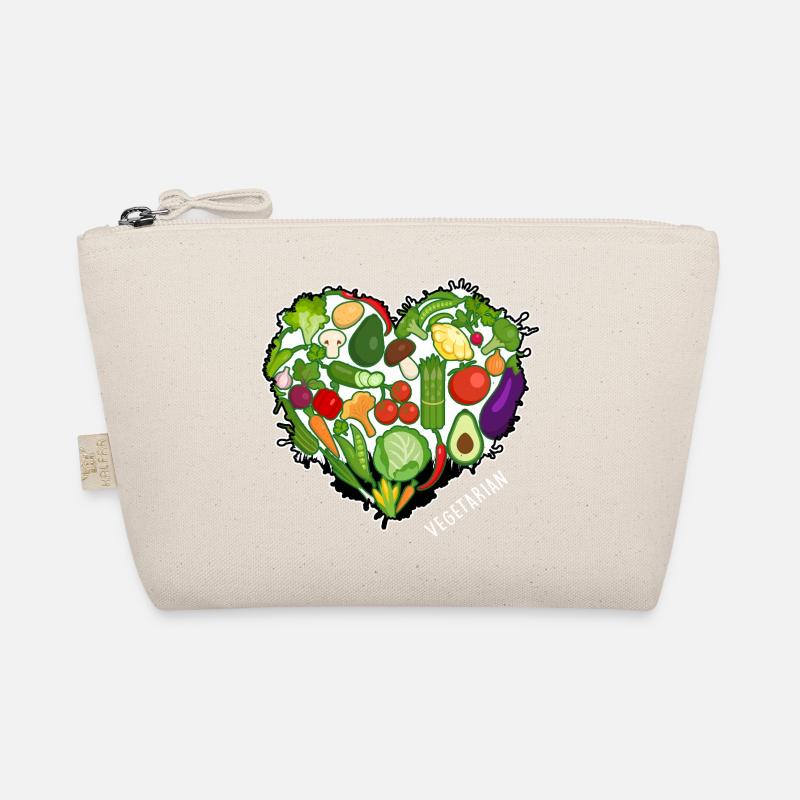 Vegetarier bio vegetarisch veganlife Fleischlos - Bio-Täschchen - Natur