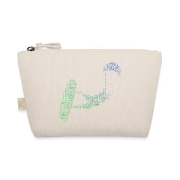 Kiting Kitesurfer Men Kite Women Kitesurfing - Organic Pouch - nature - Front