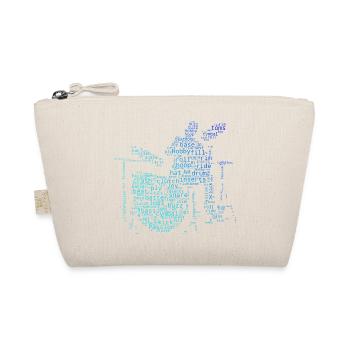 Drum Kit Drummer Men's Drummer - Organic Pouch - nature - Front