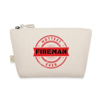 Hottest Fireman ever for sexy firefighters - Organic Pouch - nature - Front