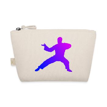 Women's Kungfu Wushu Martial Arts Men's Kung Fu - Organic Pouch - nature - Front