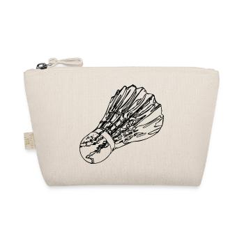 Badminton Federball - Organic Pouch - nature - Front