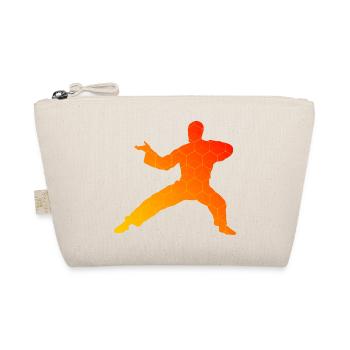 Wushu Kungfu Kung Fu Women's Martial Arts Men - Organic Pouch - nature - Front