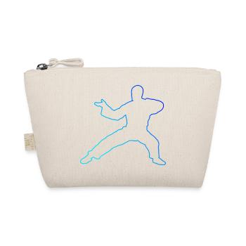 Kungfu Hommes Femmes Wushu Arts Martiaux Kung Fu - Trousse biologique - nature - Devant