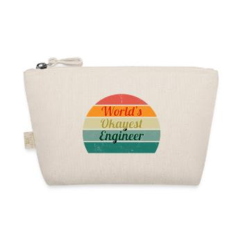 L’ingénieur le plus acceptable du monde Design rétro - Trousse biologique - nature - Devant