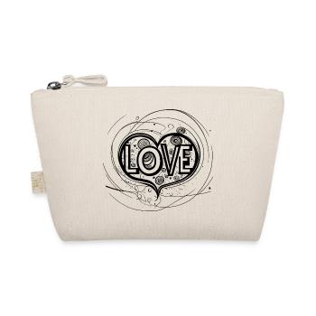 LOVE Shirts for you - Organic Pouch - nature - Front