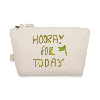Hourra pour aujourd’hui - Trousse biologique - nature - Devant