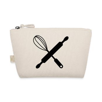 Rouleau à pâtisserie croisé et fouet - Trousse biologique - nature - Devant
