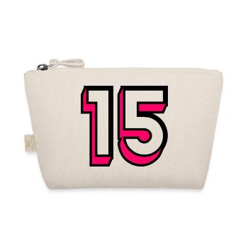 15. 15 ANS. 15e ANNIVERSAIRE. ANNIVERSAIRE 15 ANS. - Trousse biologique - nature - Devant