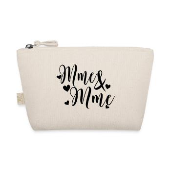 Mrs. And Mrs. - Organic Pouch - nature - Front