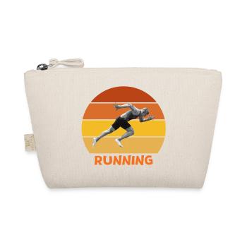 Leichtathletik, Sprint, Laufen - Bio-Täschchen - Natur - Vorne