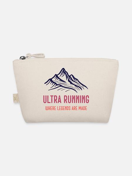 Ultra Running - Wo Legenden entstehen - Bio-Täschchen - Natur
