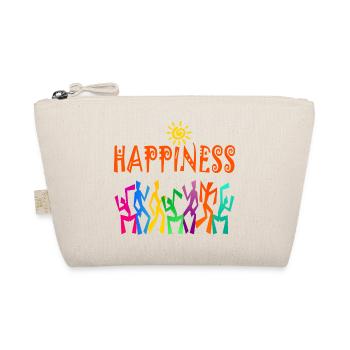 HAPPINESS - Bio-Täschchen - Natur - Vorne