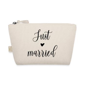 Juste marié avec cœur - Trousse biologique - nature - Devant