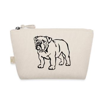English Bulldog - Organic Pouch - nature - Front