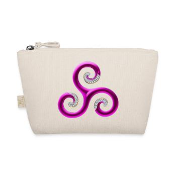 Brittany, long live Brittany, I'm Breton - Organic Pouch - nature - Front