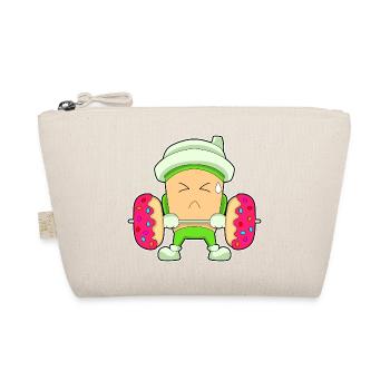 Bodybuilder Café Bodybuilder Barbell Bodybuilding - Trousse biologique - nature - Devant