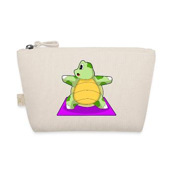 Turtle Yoga Fitness Gymnastics - Organic Pouch - nature - Front