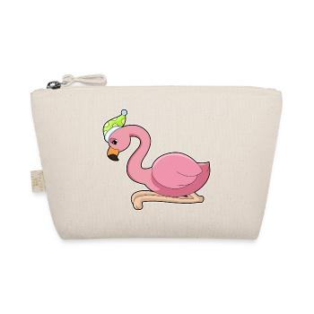 Bonnet de nuit Flamingo Sleeping - Trousse biologique - nature - Devant