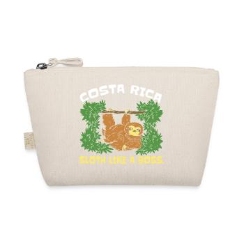 Costa Rica Sloth Like A Tropical Sloth - Organic Pouch - nature - Front