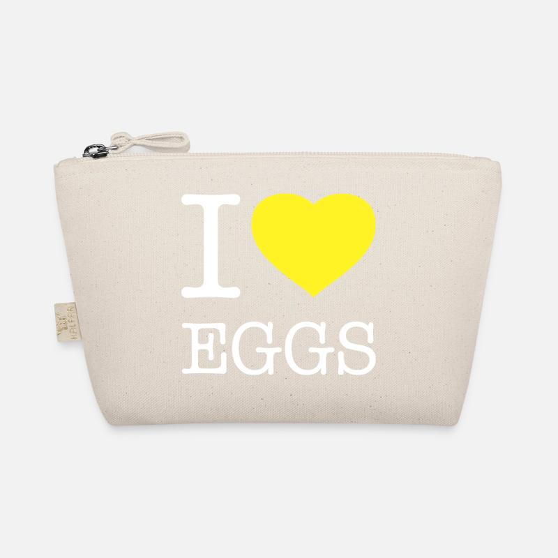 I LOVE EGGS Bio-Täschchen