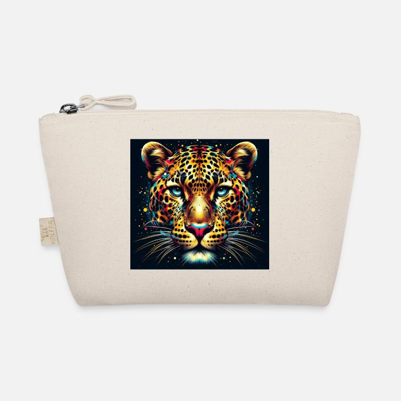 Leopard - Bio-Täschchen - Natur