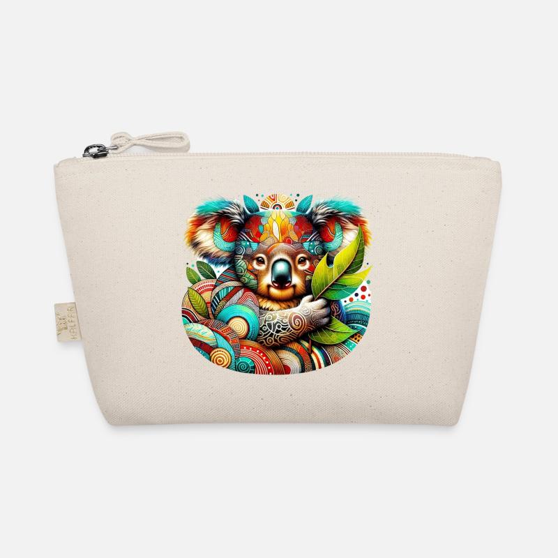 Artistic Koala Organic Pouch