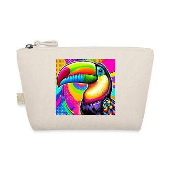 Toucan Pop Art - Trousse biologique - nature - Devant