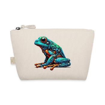 Robot Frog - Organic Pouch - nature - Front