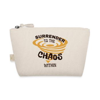 Surrender to the Chaos Within - Organic Pouch - nature - Front