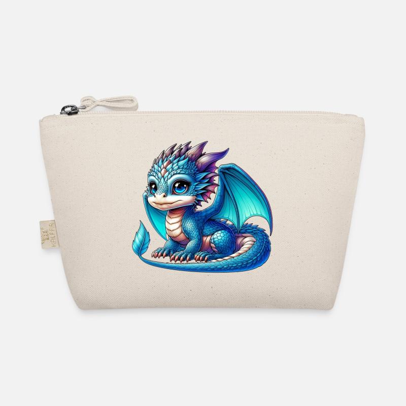 Drache - Bio-Täschchen - Natur
