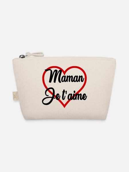 MOTHER'S DAY. HAPPY MOTHER'S DAY - Organic Pouch - nature - Front