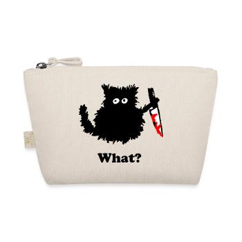 Chaton meurtrier Sticker - Trousse biologique - nature - Devant