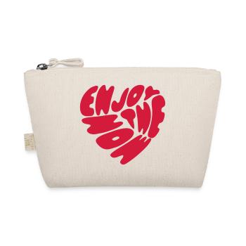 Enjoy The Now - Organic Pouch - nature - Front