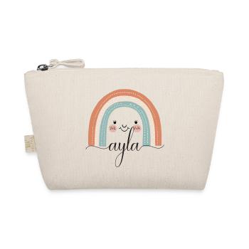 Ayla ! Arc-en-ciel, personnalisable - Trousse biologique - nature - Devant