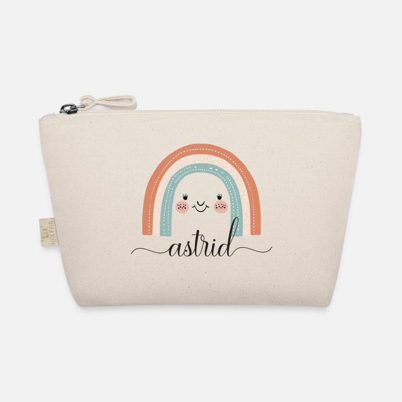 Astrid Regenbogen, customisable Organic Pouch