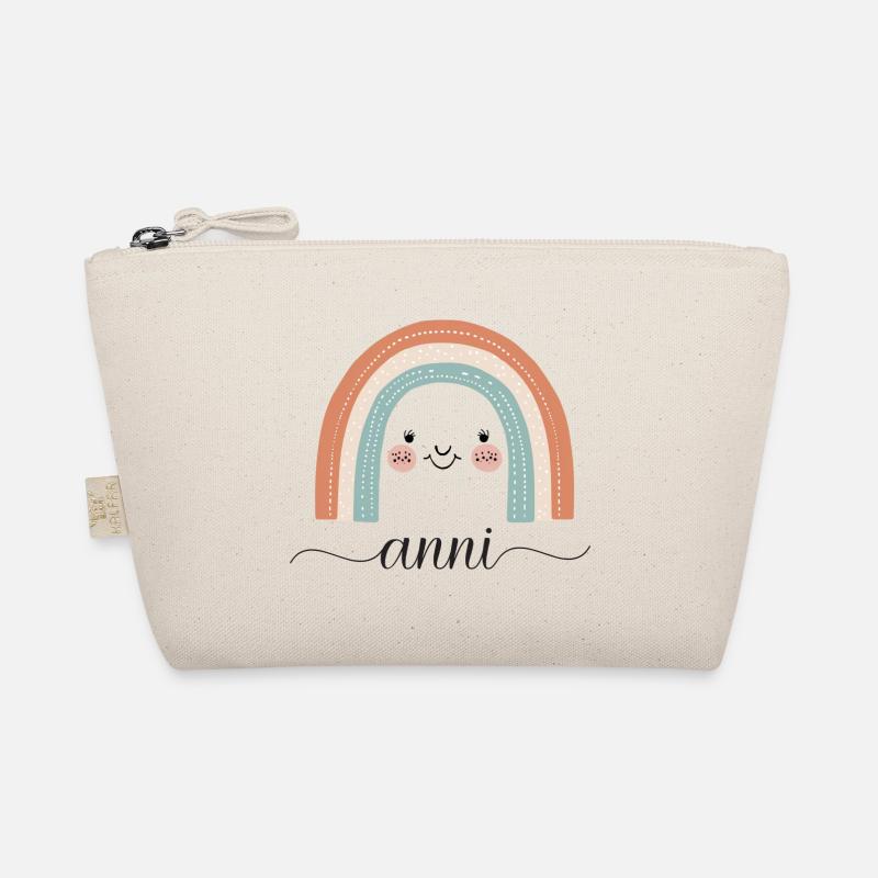 Anni! Rainbow, customisable Organic Pouch