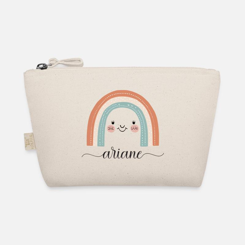 Ariane! Rainbow, customisable Organic Pouch