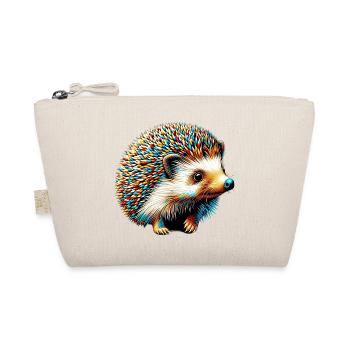 Igel - Bio-Täschchen - Natur - Vorne