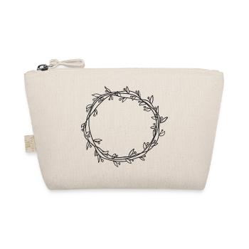 Frame round branch - Organic Pouch - nature - Front